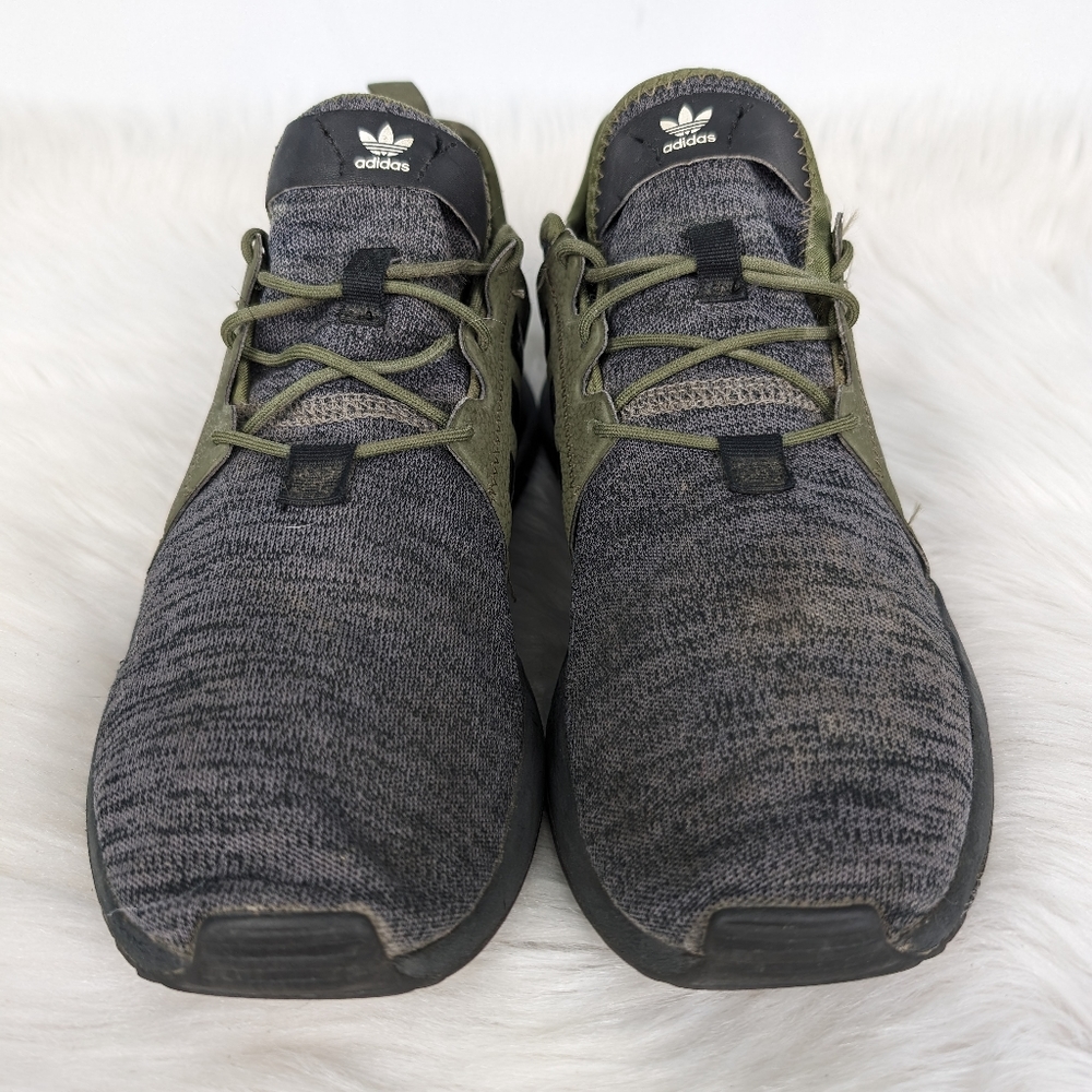 Adidas lightweight running shoes, women's size 6.5, olive - Picture 6 of 9